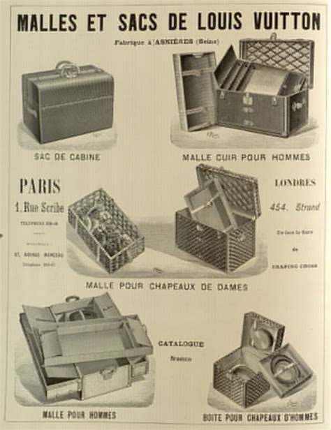 history of louis vuitton luggage.